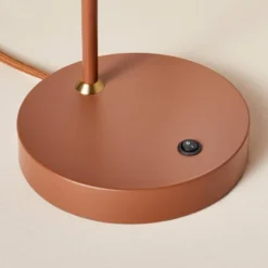 20" Metal Task Lamp With USB Port Terracotta Brown (Includes LED Light Bulb) - Hearth & Hand™ With Magnolia 7 20" Metal Task Lamp With USB Port Terracotta Brown (Includes LED Light Bulb) - Hearth & Hand™ With Magnolia -Hearth & Hand With Magnolia GUEST 009de372 e973 4433 b4c3 9d6014567bba