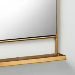 Arched Metal Frame Mirror With Shelf Brass Finish - Hearth & Hand™ With Magnolia 5 Arched Metal Frame Mirror With Shelf Brass Finish - Hearth & Hand™ With Magnolia -Hearth & Hand With Magnolia GUEST 012c138c 8cde 422f a4a6 f484a4e4b7f8