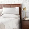 2pk Cotton Percale Microstripe Pillowcase Set - Hearth & Hand™ With Magnolia