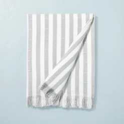 Clipped Stripe Dobby Throw Blanket - Hearth & Hand™ With Magnolia 8 Clipped Stripe Dobby Throw Blanket - Hearth & Hand™ With Magnolia -Hearth & Hand With Magnolia GUEST 10a39fdf 546b 43d8 b831 0408b3240adc