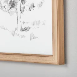 (Set Of 2) 12"x16" Tree Sketch Framed Wall Art Black/Cream - Hearth & Hand™ With Magnolia 3 (Set Of 2) 12"x16" Tree Sketch Framed Wall Art Black/Cream - Hearth & Hand™ With Magnolia -Hearth & Hand With Magnolia GUEST 116ea9a3 b6c4 4598 a5af 44511a0d7c75
