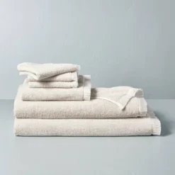 Microstripe Terry Cotton Bath Linens Taupe - Hearth & Hand™ With Magnolia 7 Microstripe Terry Cotton Bath Linens Taupe - Hearth & Hand™ With Magnolia -Hearth & Hand With Magnolia GUEST 13e9335a de88 40ad 9488 747fe536691a