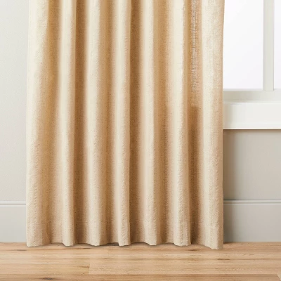 Fleck Stripe Leno Weave Curtain Panel Natural - Hearth & Hand™ With Magnolia 4 Fleck Stripe Leno Weave Curtain Panel Natural - Hearth & Hand™ With Magnolia - Image 4