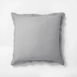 26"x26" Cotton & Linen Blend Euro Pillow - Hearth & Hand™ With Magnolia 11 26"x26" Cotton & Linen Blend Euro Pillow - Hearth & Hand™ With Magnolia -Hearth & Hand With Magnolia GUEST 1f4e7c9c 7aad 4e11 8e9d 563ce5516505