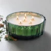 Mercury Glass Fireside Spruce Jar Christmas Candle Green 32oz - Hearth & Hand™ With Magnolia
