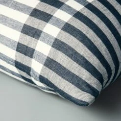 24"x24" Contrast Edge Stripe Oversized Throw Pillow Gray/Blue - Hearth & Hand™ With Magnolia 5 24"x24" Contrast Edge Stripe Oversized Throw Pillow Gray/Blue - Hearth & Hand™ With Magnolia -Hearth & Hand With Magnolia GUEST 2aac9352 1ec5 4711 bf48 9b96de391211