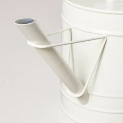 2.88L Painted Metal Watering Can Cream - Hearth & Hand™ With Magnolia 5 2.88L Painted Metal Watering Can Cream - Hearth & Hand™ With Magnolia -Hearth & Hand With Magnolia GUEST 368bcee9 d756 4ce0 b131 69787451b2de