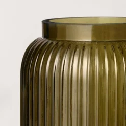 Ribbed Glass Jug Vase Dark Green - Hearth & Hand™ With Magnolia 7 Ribbed Glass Jug Vase Dark Green - Hearth & Hand™ With Magnolia -Hearth & Hand With Magnolia GUEST 3b88faa0 254e 4d08 85ce bee525d3cdd2