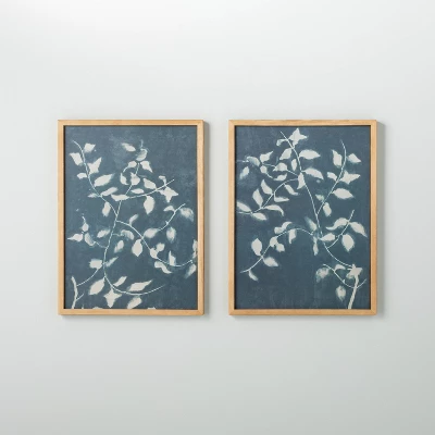 (Set Of 2) 18"x24" Honeysuckle Print Framed Wall Art - Hearth & Hand™ With Magnolia 3 (Set Of 2) 18"x24" Honeysuckle Print Framed Wall Art - Hearth & Hand™ With Magnolia - Image 3