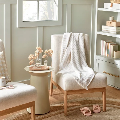 Ribbed Clear Glass Bud Vase - Hearth & Hand™ With Magnolia 1 Ribbed Clear Glass Bud Vase - Hearth & Hand™ With Magnolia