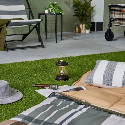 LED Lantern Black/Gold - Hearth & Hand™ With Magnolia 1 LED Lantern Black/Gold - Hearth & Hand™ With Magnolia