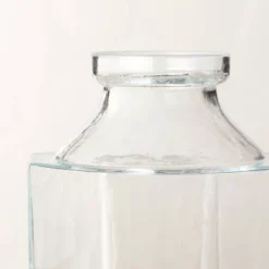 Octagonal Clear Glass Bottle Vase - Hearth & Hand™ With Magnolia 8 Octagonal Clear Glass Bottle Vase - Hearth & Hand™ With Magnolia -Hearth & Hand With Magnolia GUEST 99423c65 7cc3 45d1 a0be 06e5f32a1a79