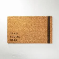 Glad You're Here Coir Doormat Tan/Black - Hearth & Hand™ With Magnolia 6 Glad You're Here Coir Doormat Tan/Black - Hearth & Hand™ With Magnolia -Hearth & Hand With Magnolia GUEST 9d97dd76 0e01 4045 8d97 41d7d05c60bb