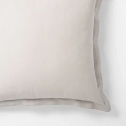26"x26" Cotton & Linen Blend Euro Pillow - Hearth & Hand™ With Magnolia 8 26"x26" Cotton & Linen Blend Euro Pillow - Hearth & Hand™ With Magnolia -Hearth & Hand With Magnolia GUEST bbbbc0f1 7f59 485b 9f2f 52494ea6f756