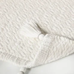 24" X 60" Solid Tassels Bath Rug Sour Cream - Hearth & Hand™ With Magnolia 5 24" X 60" Solid Tassels Bath Rug Sour Cream - Hearth & Hand™ With Magnolia -Hearth & Hand With Magnolia GUEST bed1817b ad8b 4f2a bba6 1c12db901fb2