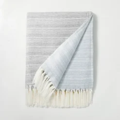 Faded Pin Stripe Gauze-Woven Throw Blanket - Hearth & Hand™ With Magnolia 8 Faded Pin Stripe Gauze-Woven Throw Blanket - Hearth & Hand™ With Magnolia -Hearth & Hand With Magnolia GUEST c1773d90 5fbf 416e b8cb fd886e03f5ae