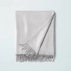 Solid Hemstitch With Fringe Throw Blanket - Hearth & Hand™ With Magnolia 8 Solid Hemstitch With Fringe Throw Blanket - Hearth & Hand™ With Magnolia -Hearth & Hand With Magnolia GUEST c7974385 e083 4476 bd38 ee9808ba2f04