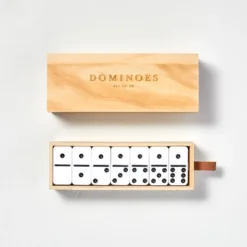 Dominoes Game Set 28pc - Hearth & Hand™ With Magnolia 5 Dominoes Game Set 28pc - Hearth & Hand™ With Magnolia -Hearth & Hand With Magnolia GUEST cdeff614 7be1 465f 9b49 3fc6167fa414