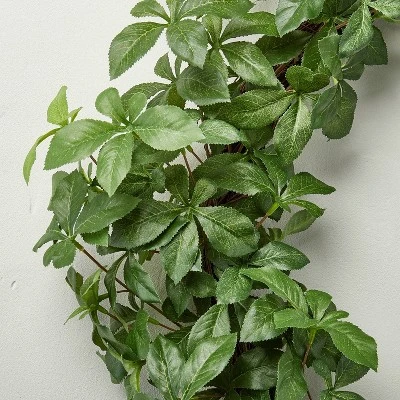 24" Faux Gypsophila Wreath - Hearth & Hand™ With Magnolia 2 24" Faux Gypsophila Wreath - Hearth & Hand™ With Magnolia - Image 2