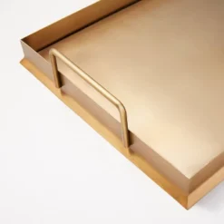 Beveled 12" X 16" Metal Decor Tray Brass Finish - Hearth & Hand™ With Magnolia 5 Beveled 12" X 16" Metal Decor Tray Brass Finish - Hearth & Hand™ With Magnolia -Hearth & Hand With Magnolia GUEST d65f60f1 7931 46c6 9fde 1ee80041ecb1