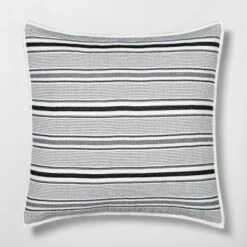 Textured Stripe Pillow Sham Dark Gray/Cream - Hearth & Hand With Magnolia 9 Textured Stripe Pillow Sham Dark Gray/Cream - Hearth & Hand With Magnolia -Hearth & Hand With Magnolia GUEST e5d23bbb adcc 4d87 a960 dc48647436f7