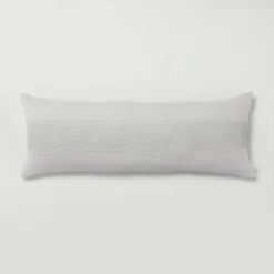 16"x42" Slub Center Stripe Oversized Lumbar Bed Pillow - Hearth & Hand™ With Magnolia 11 16"x42" Slub Center Stripe Oversized Lumbar Bed Pillow - Hearth & Hand™ With Magnolia -Hearth & Hand With Magnolia GUEST f673eb2c 3be0 4877 abf9 662b5b5573ff