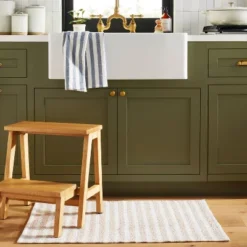 Break Stripe Handmade Area Rug Taupe/Cream - Hearth & Handâ„¢ With Magnolia